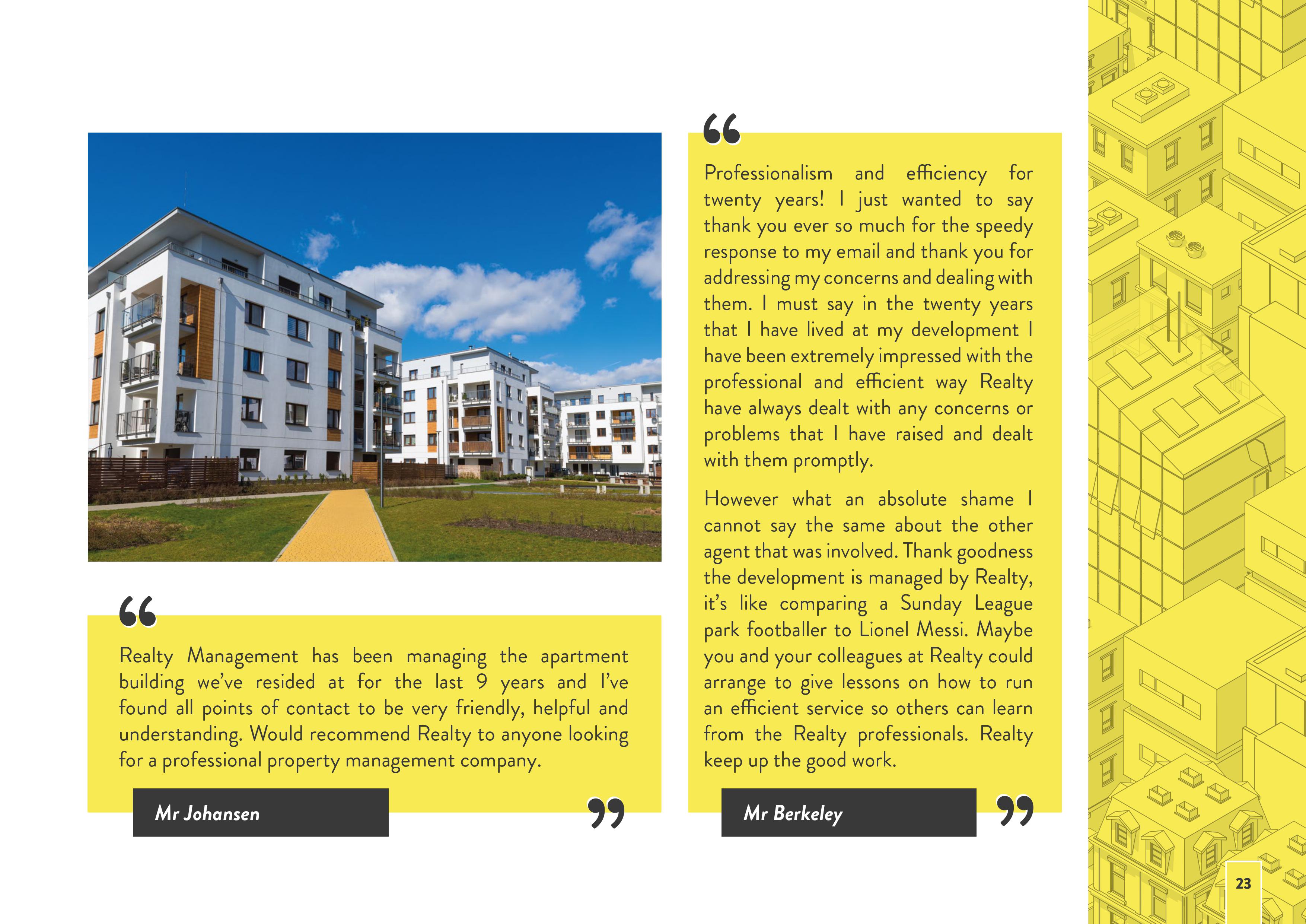 Realty Management's Brochure Page 23