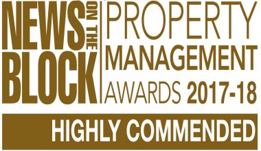 News on the Block Property Management Awards 2017-18 High Commended logo